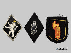 Germany, SS. A Mixed Lot of Waffen-SS Uniform Insignia