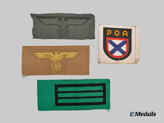 Germany, Wehrmacht. A Mixed Lot of Uniform Insignia