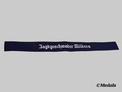 Germany, Luftwaffe. A Mint Jagdgeschwader Mölders EM/NCO’s Cuff Title