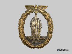 Germany, Kriegsmarine. A Minesweeper War Badge, by C.E. Juncker