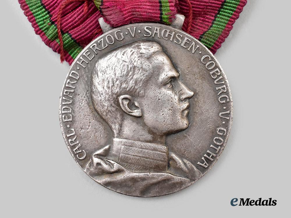 saxe-_coburg_and_gotha,_duchy._a_saxe-_ernestine_house_order,_silver_merit_medal_with1914/8_clasp___m_n_c1018