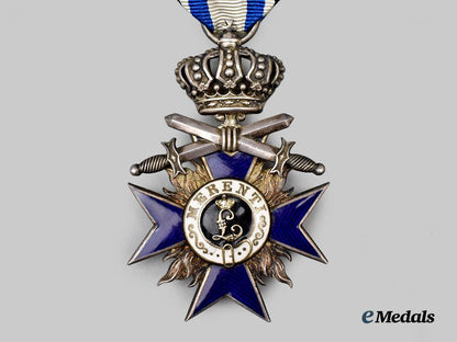 bavaria,_kingdom._an_order_of_military_merit,_i_v_class_cross_with_swords_and_crown,_by_weiss&_co.___m_n_c1055