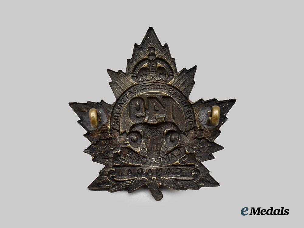 canada,_c_e_f._a149th_infantry_battalion"_lambton_battalion"_cap_badge,_type_i_with"_rams_head"___m_n_c1091