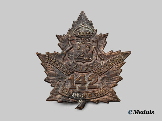 canada,_c_e_f._a142nd_infantry_battalion"_london's_own"_cap_badge___m_n_c1112