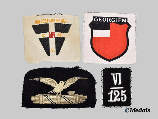 germany,_third_reich._a_mixed_lot_of_cloth_insignia___m_n_c1121