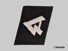 Germany, SS. An 18th SS Volunteer Panzergrenadier Division Horst Wessel Collar Tab