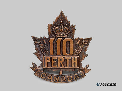 canada,_c_e_f._a110th_infantry_battalion"_perth_battalion"_cap_badge,_type_i_with"_perth"___m_n_c1267