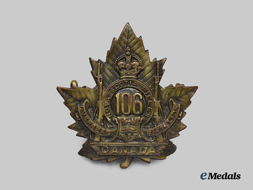 canada,_c_e_f._a106th_infantry_battalion"_nova_scotia_rifles"_cap_badge___m_n_c1279