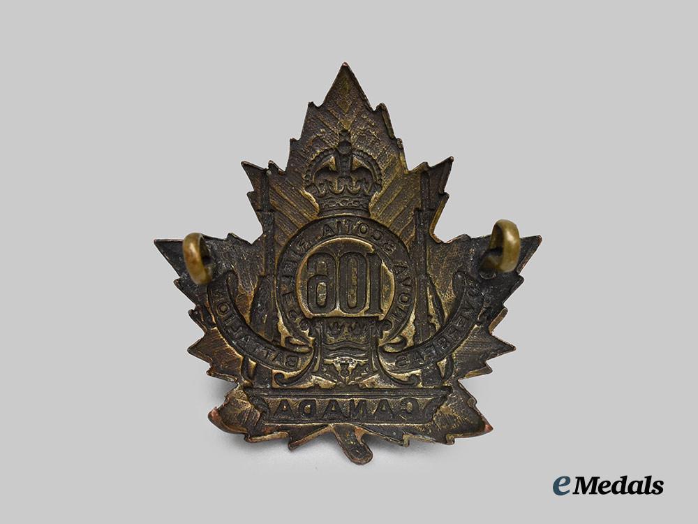 canada,_c_e_f._a106th_infantry_battalion"_nova_scotia_rifles"_cap_badge___m_n_c1280