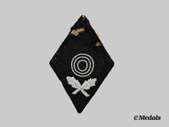 Germany, SS. An SS Marksmanship Sleeve Diamond, I. Class