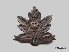 Canada, CEF. A 173rd Infantry Battalion "Canadian Highlanders" Cap Badge