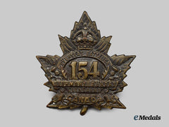 Canada, CEF. A 154th Infantry Battalion "Stormont, Dundas and Glengarry Highlanders" Cap Badge