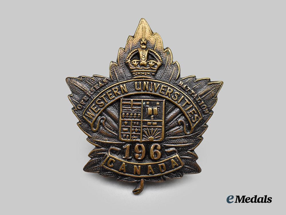 canada,_c_e_f._a196th_infantry_battalion"_western_universities_c._e._f._battalion"_cap_badge___m_n_c1452