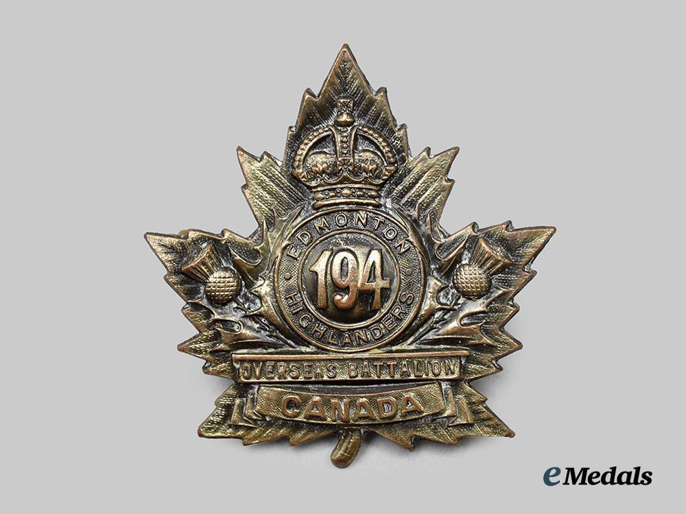 canada,_c_e_f._a194th_infantry_battalion"_edmonton_highlanders"_cap_badge___m_n_c1455