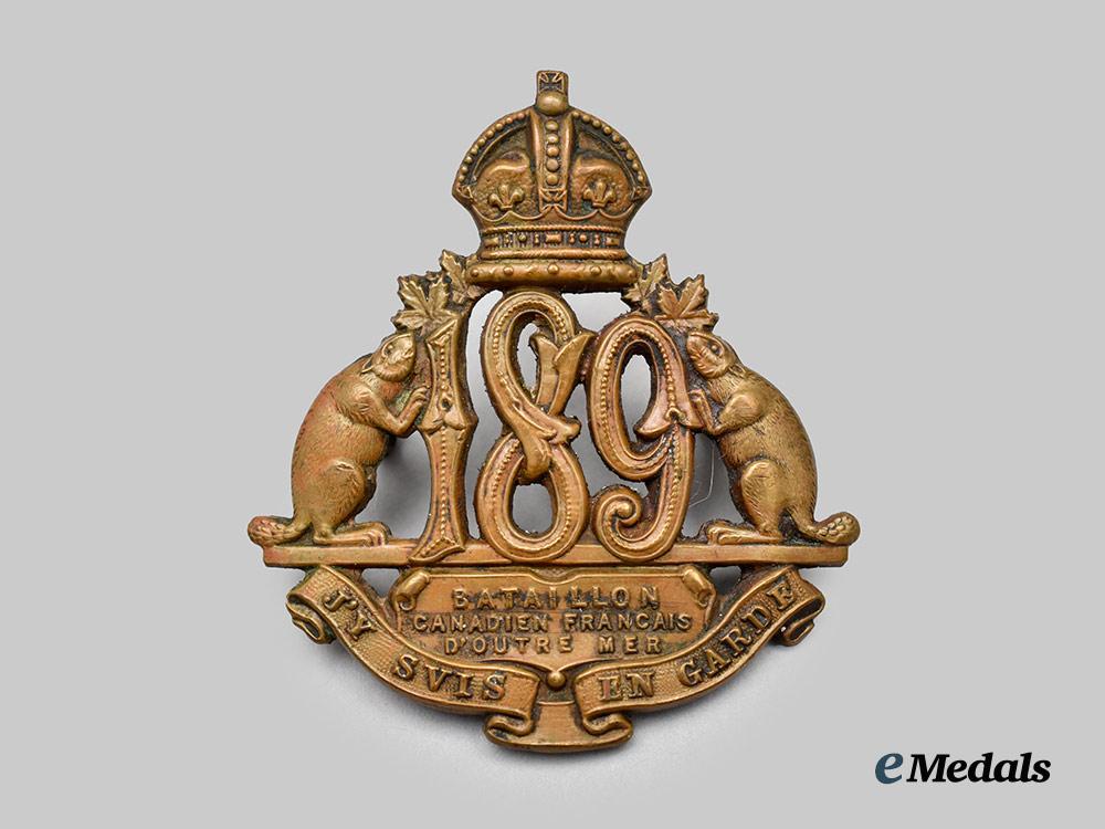 canada,_c_e_f._a189th_infantry_battalion"_canadiens_français"_cap_badge___m_n_c1481