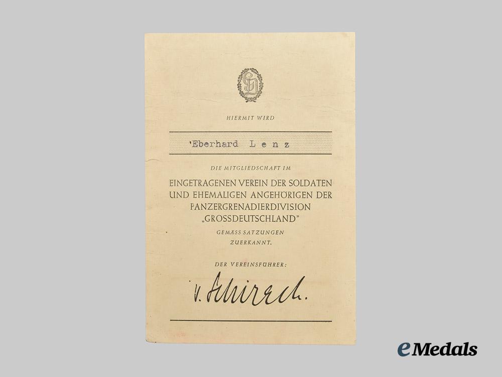 germany,_heer._a_lot_of_award_documents_and_identification_booklets_to_obereutnant_eberhard_lenz,_infantry_regiment_großdeutschland___m_n_c1515