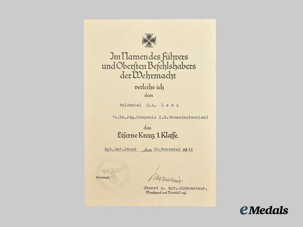 germany,_heer._a_lot_of_award_documents_and_identification_booklets_to_obereutnant_eberhard_lenz,_infantry_regiment_großdeutschland___m_n_c1531