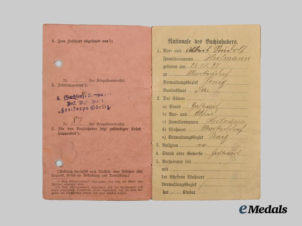 germany,_weimar_republic._a_collection_of_documents_to_freikorps_görlitz_member_and_police_constable_heilmann___m_n_c1593