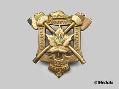 Canada, CEF. A 224th Infantry Battalion "Canadian Forestry Battalion" Cap Badge