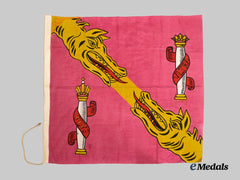 Spain, Facist State. A Personal Standard Flag of Generalisimo Francisco Franco, "Caudillo", c.1937