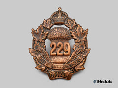 Canada, CEF. A 229th Infantry Battalion "South Saskatchewan Battalion" Cap Badge