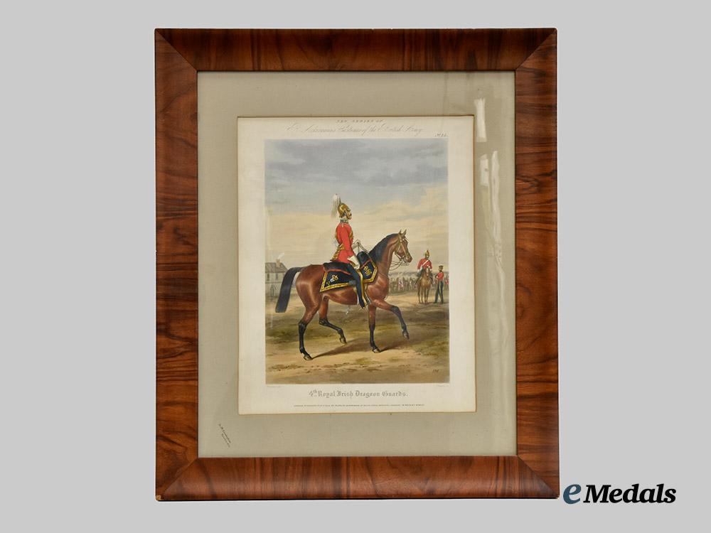 united_kingdom._a_coloured&_framed_lithograph_of_the“4th_royal_irish_dragoon_guards”_by_h._martens_and_j._harris___m_n_c1631