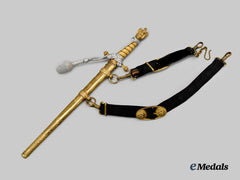 Germany, Kriegsmarine. An Officer’s Dress Dagger, with Hanger, by Alexander Coppel