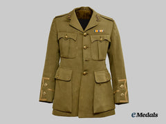 Canada, CEF. A Royal Canadian Artillery Lieutenant Dress Uniform Tunic; A. H. Miller, First War Veteran