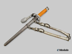 Germany, Heer. An Officer’s Dress Dagger, with Hanger, by Carl Eickhorn