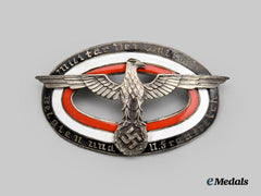 Germany, Wehrmacht. A Rare Identity Badge of the Military Administration of Belgium and Northern France