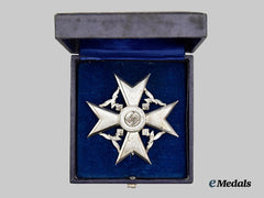 Germany, Wehrmacht. A Spanish Cross, Silver Grade with Case, by Steinhauer & Lück