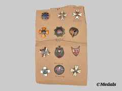 Poland, Republic. A Collection of Post War Regimental Badges & Insignia, c.1965