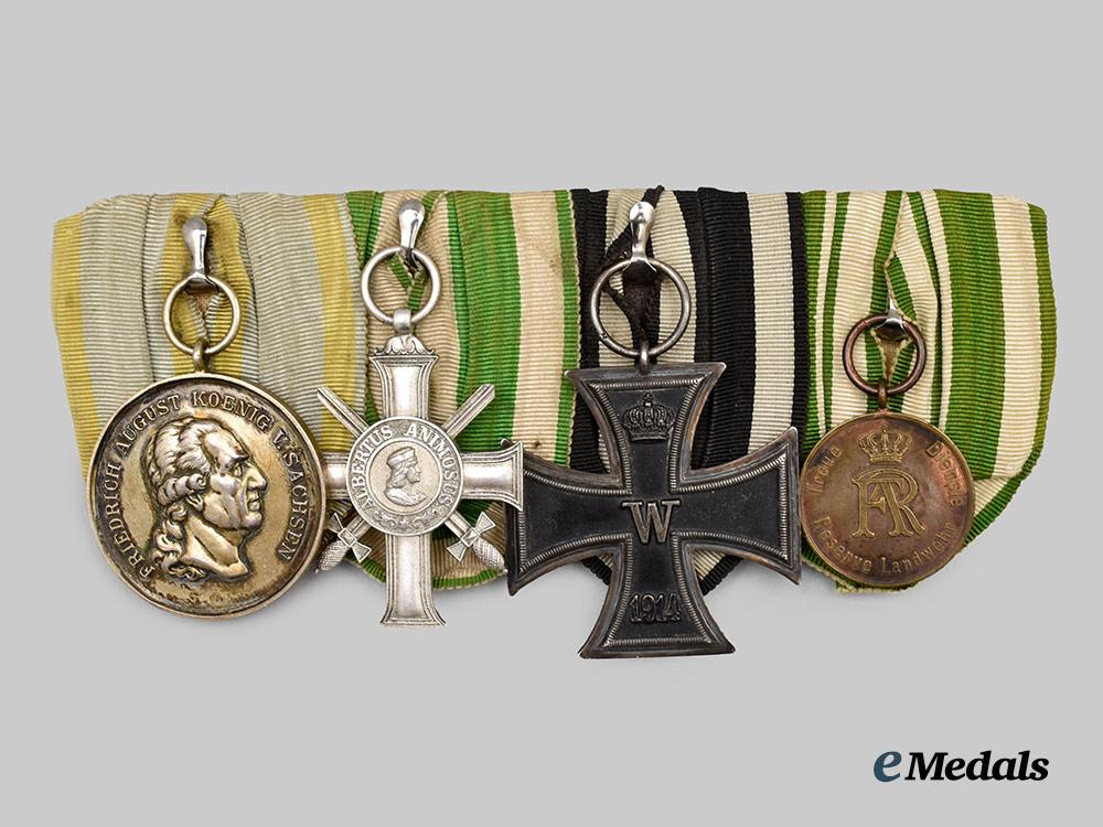 saxony,_kingdom._a_medal_bar_for_a_first_world_war_combatant___m_n_c2138