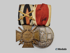 Germany, Third Reich. A Medal Bar for First World War and Social Welfare Service