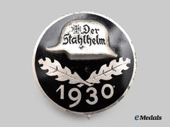 Germany, Der Stahlhelm. A 1930 Commemorative Service Badge, by Der Stahlhof