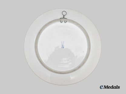 germany,_heer._an_artillerie-_regiment195_commemorative_plate,_by_meissen___m_n_c2301