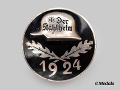 Germany, Der Stahlhelm. A 1924 Commemorative Service Badge, by Der Stahlhof