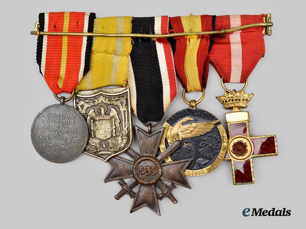 germany,_wehrmacht._a_medal_bar_for_a_spanish_civil_war_and_blue_division_combatant___m_n_c2316