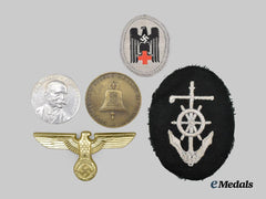 Germany, Third Reich. A Mixed Lot of Insignia and Medallions