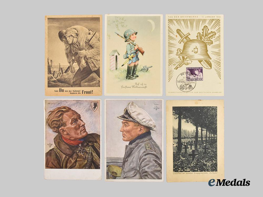 germany,_wehrmacht._a_mixed_lot_of_military-_themed_postcards___m_n_c2699