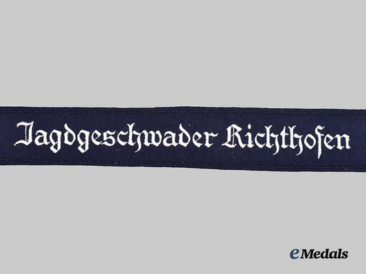 germany,_luftwaffe._a_mint_jagdgeschwader_richthofen_e_m/_n_c_o’s_cuff_title___m_n_c2787