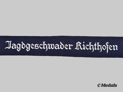 Germany, Luftwaffe. A Mint Jagdgeschwader Richthofen EM/NCO’s Cuff Title