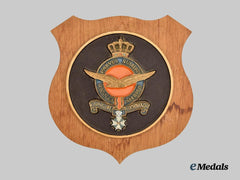 Netherlands, Kingdom. A Royal Netherlands Air Force Plaque