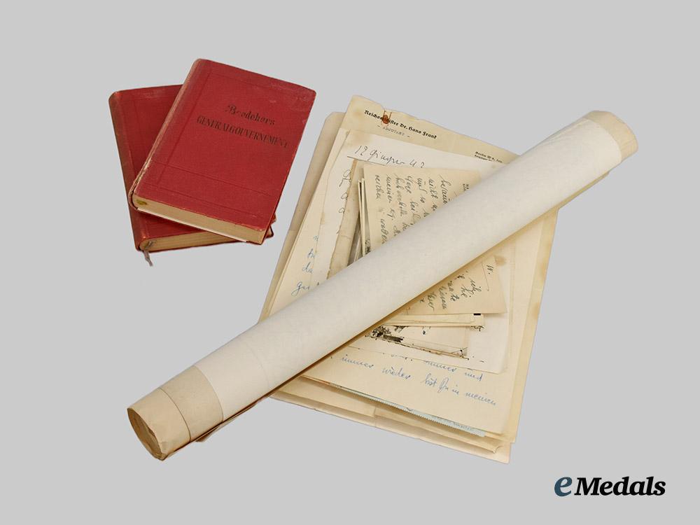 germany,_third_reich._a_mixed_lot_of_general_government_paper_items_from_the_estate_of_reichsminister_hans_frank___m_n_c2867