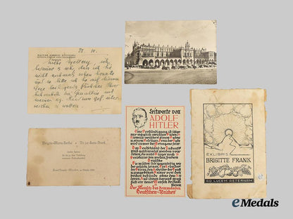 germany,_third_reich._a_mixed_lot_of_general_government_paper_items_from_the_estate_of_reichsminister_hans_frank___m_n_c2872