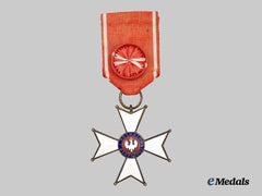 Poland, Republic. An Order of Polonia Restituta, VI Class Knight, c.1930