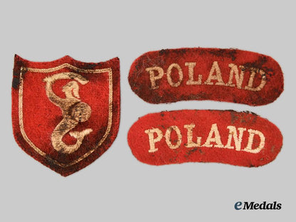 poland,_republic._a_cross_of_valour_group_to_marian_andrzej_chroscicki,_free_polish_army___m_n_c2973