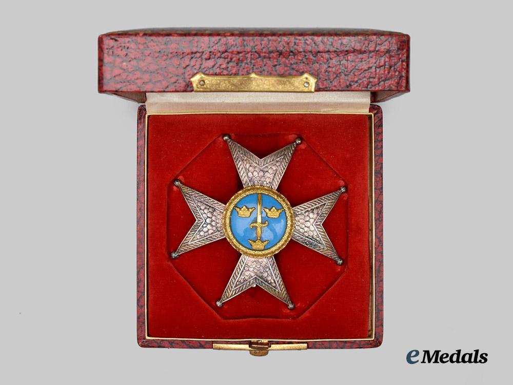 sweden,_kingdom._an_order_of_the_sword,_commander_star,_by_c._f._carlman,_c.1930___m_n_c2974