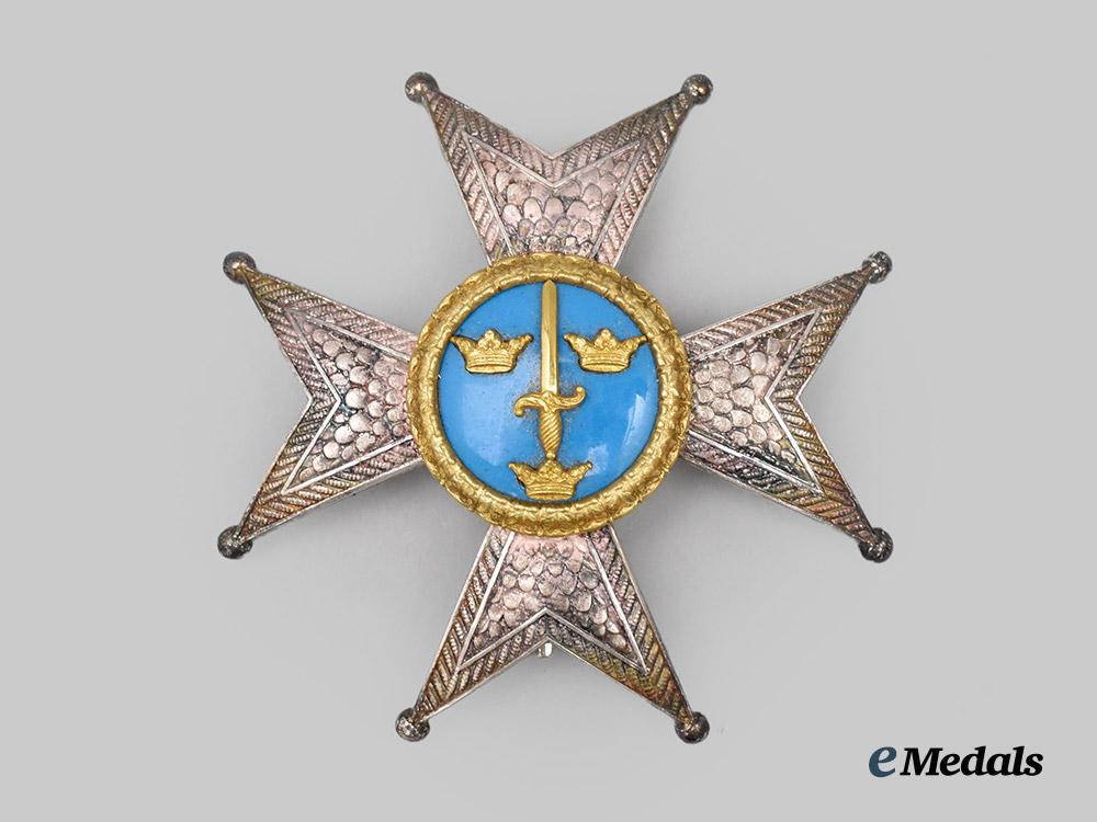 sweden,_kingdom._an_order_of_the_sword,_commander_star,_by_c._f._carlman,_c.1930___m_n_c2981