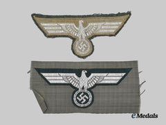 Germany, Heer. A Pair of Officer-Grade Breast Eagles